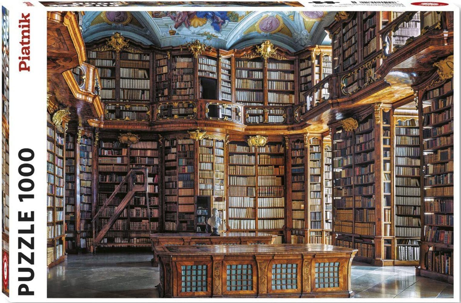 Пазл Bibliothek Stift St. Florian 1000 элементов, фото №1
