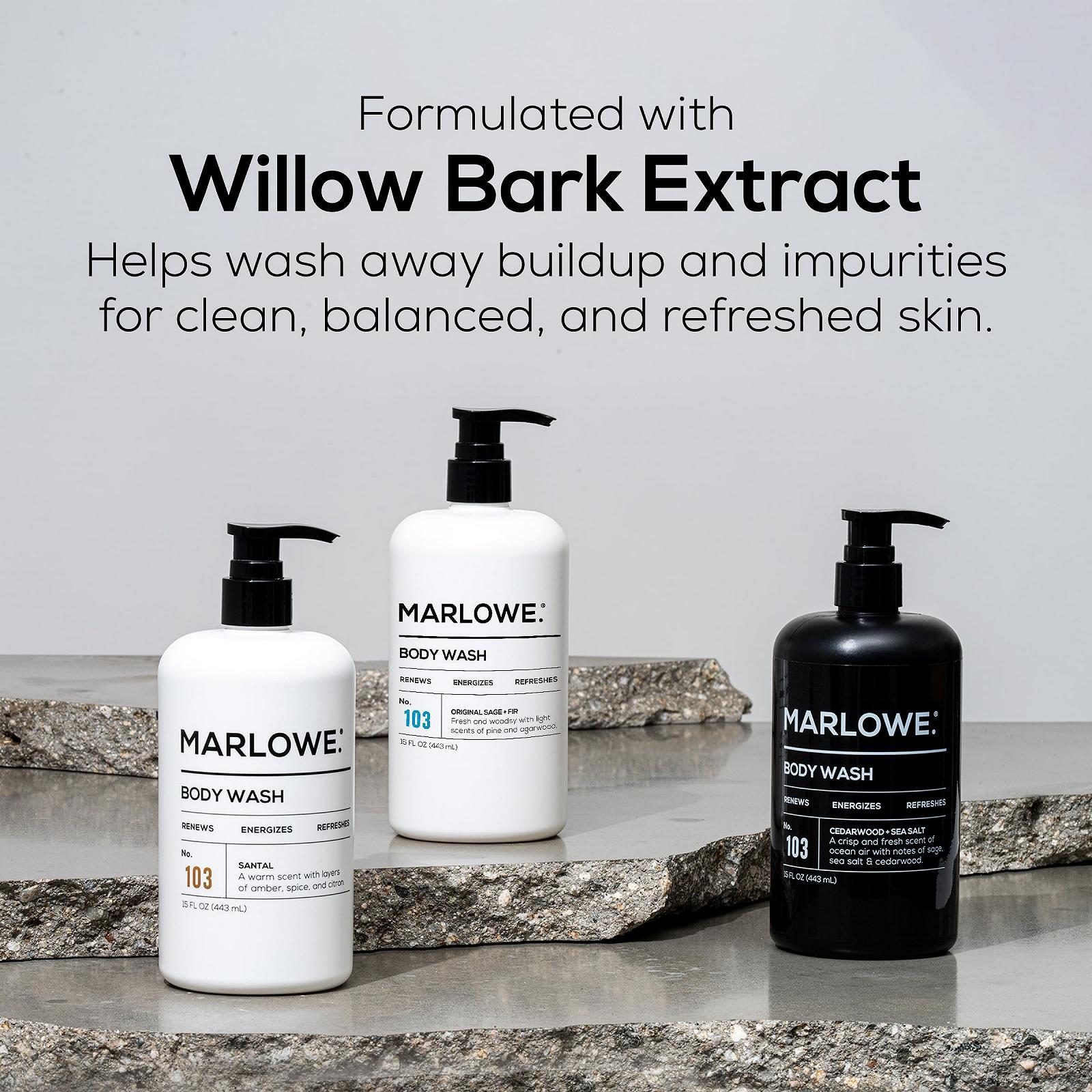 Гель для душу MARLOWE No. 103 Енергізуючий та освіжаючий 473 мл, фото №5