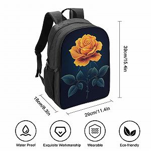 Рюкзак FPAKAKIIE Rose 3D Детский 40x28x16см synthetic.ua - Фото 1