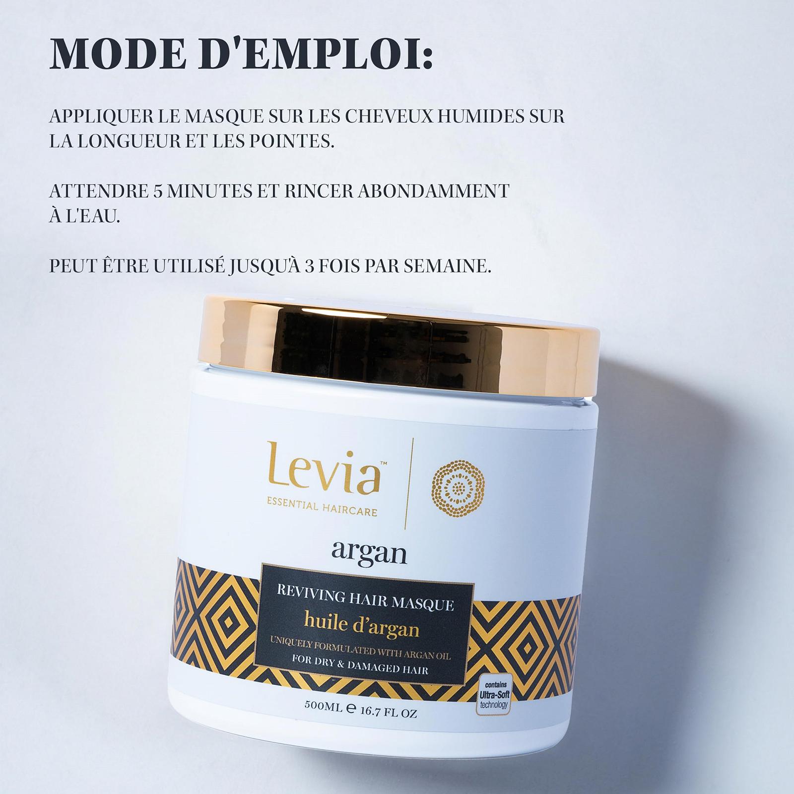 Шампунь Levia Argan 500 мл + Маска 500 мл, фото №6 Шампунь Levia Argan 500 мл + Маска 500 мл, фото №6