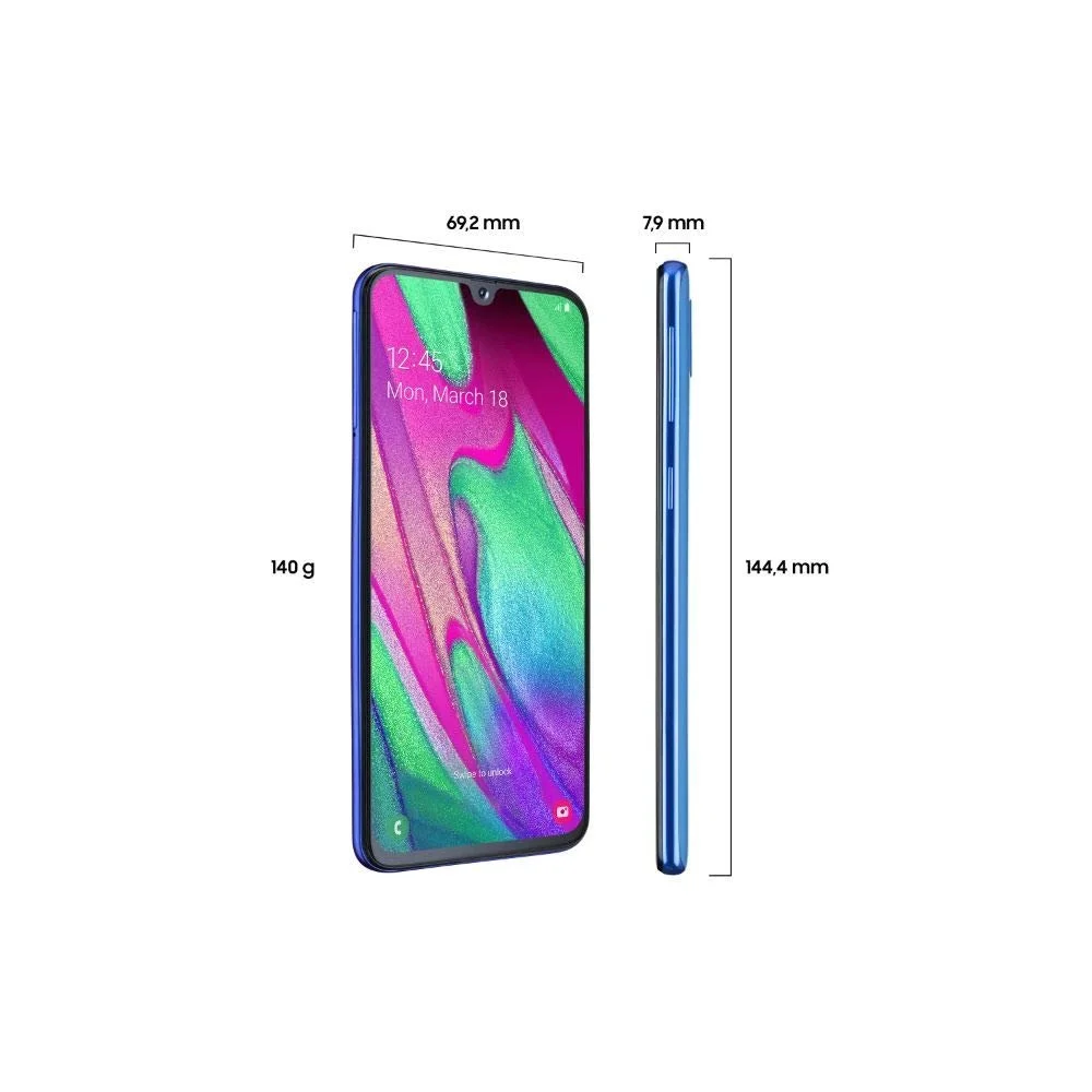 Смартфон Samsung Galaxy A40, фото №3