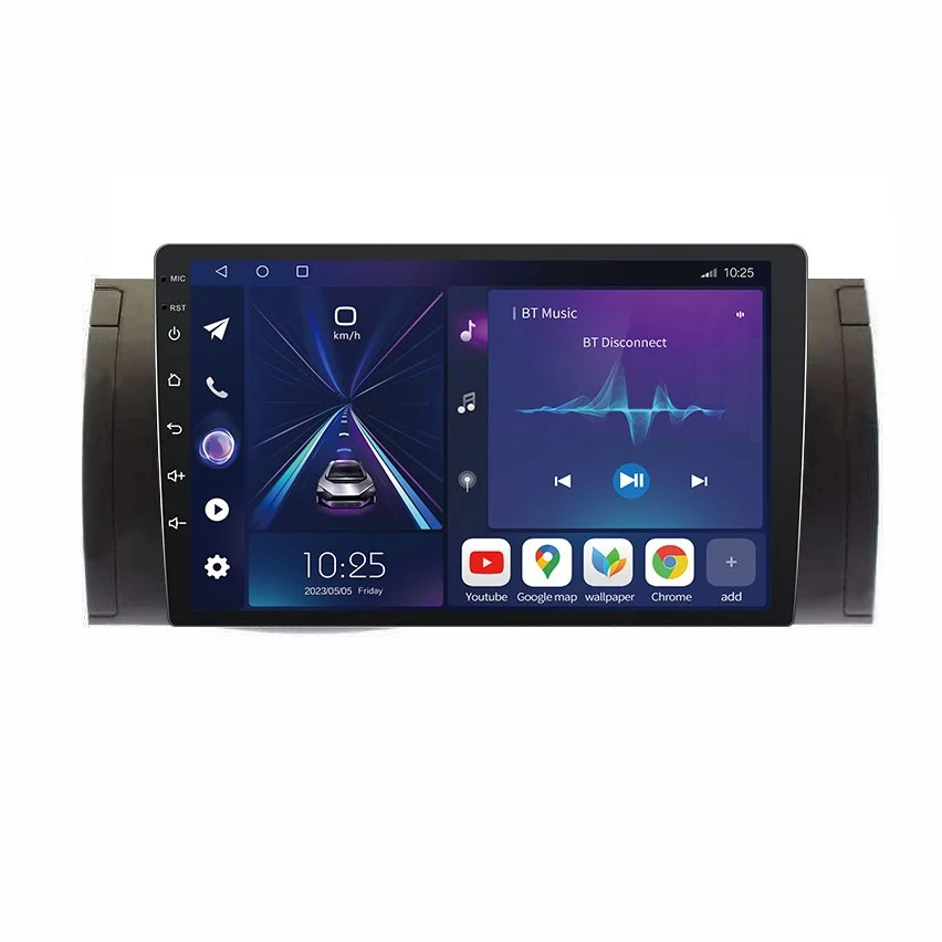 Штатна магнітола BMW E39 1996-2003 X5 2000-2006, фото №1