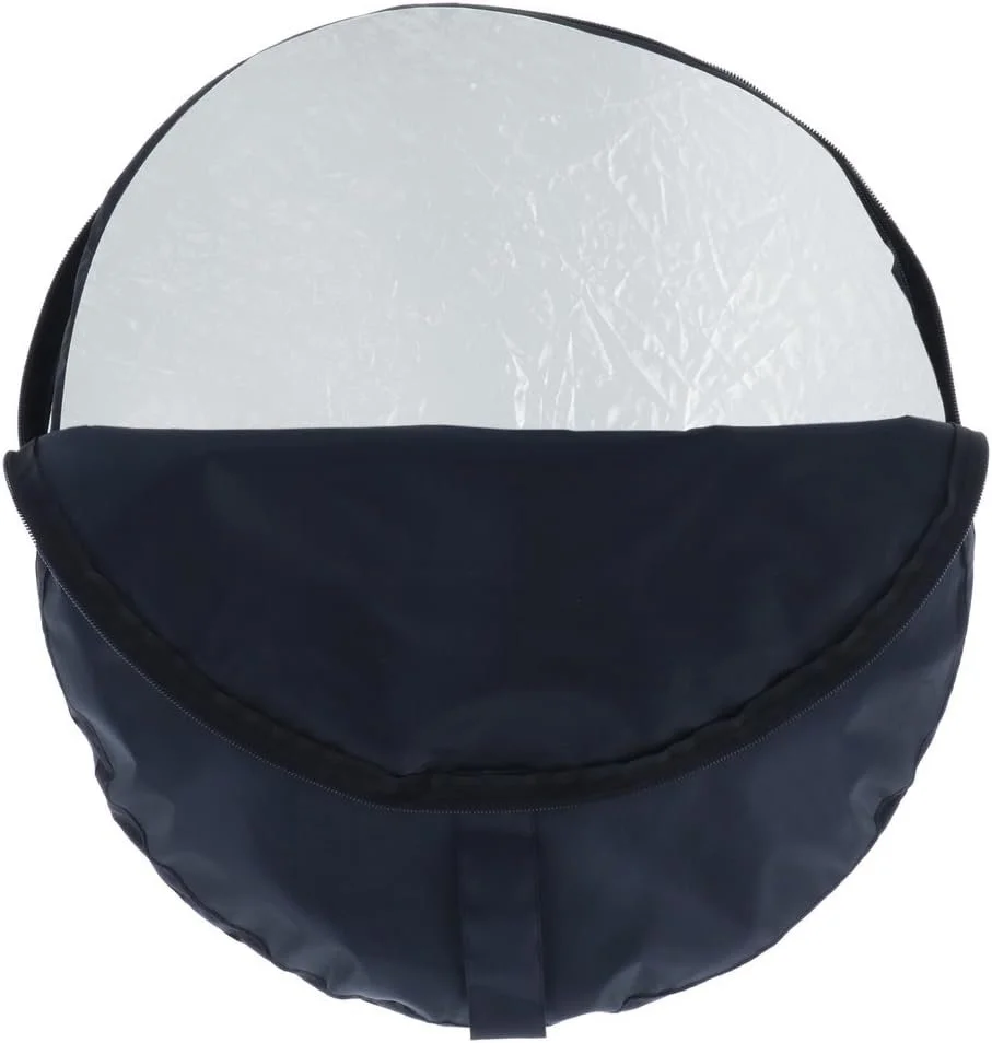 Складаний рефлектор Rollei Pro 5 в 1 / Овальний / 92 x 122 см / Сірий, фото №2