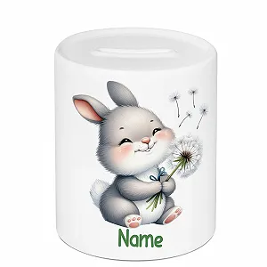 Скарбничка GRAZDesign дитяча персоналізована з кроликом - Фото 1