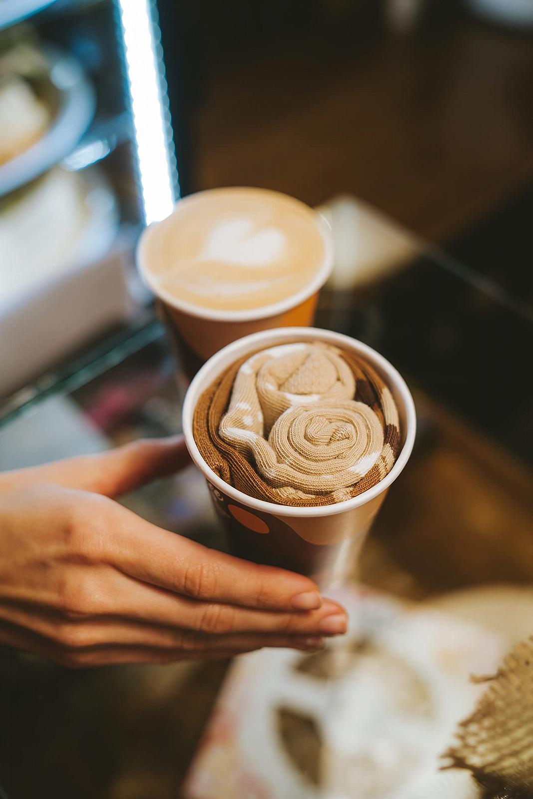 Шкарпетки Rainbow Socks у формі кавової чашки - 4 варіанти, фото №4