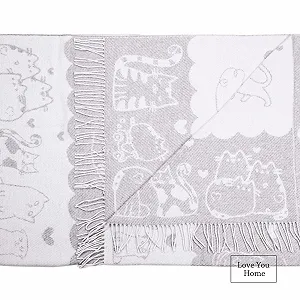 Плед LoveYouHome Бавовняний плед для обіймів Дуже великий плед (140 см x 200 см) synthetic.ua - Фото 1