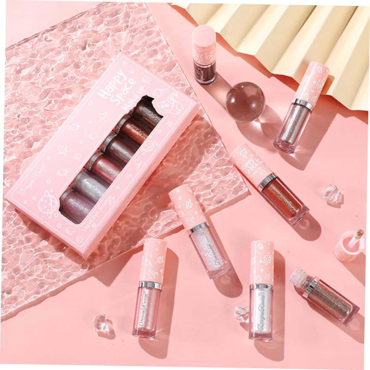 Жидкая Подводка для глаз с блестками MAGICLULU 32 шт., фото №5