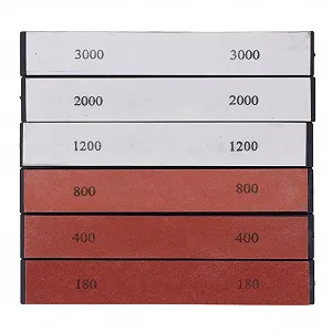 Точильні камені Hyuduo набір 6 штук із білого корунду багатофункціональні - Фото 1