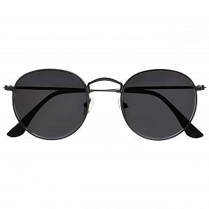 Солнцезащитные очки Opulize Тонкая оправа Круглые Ретро Металлическая оправа - Фото 1