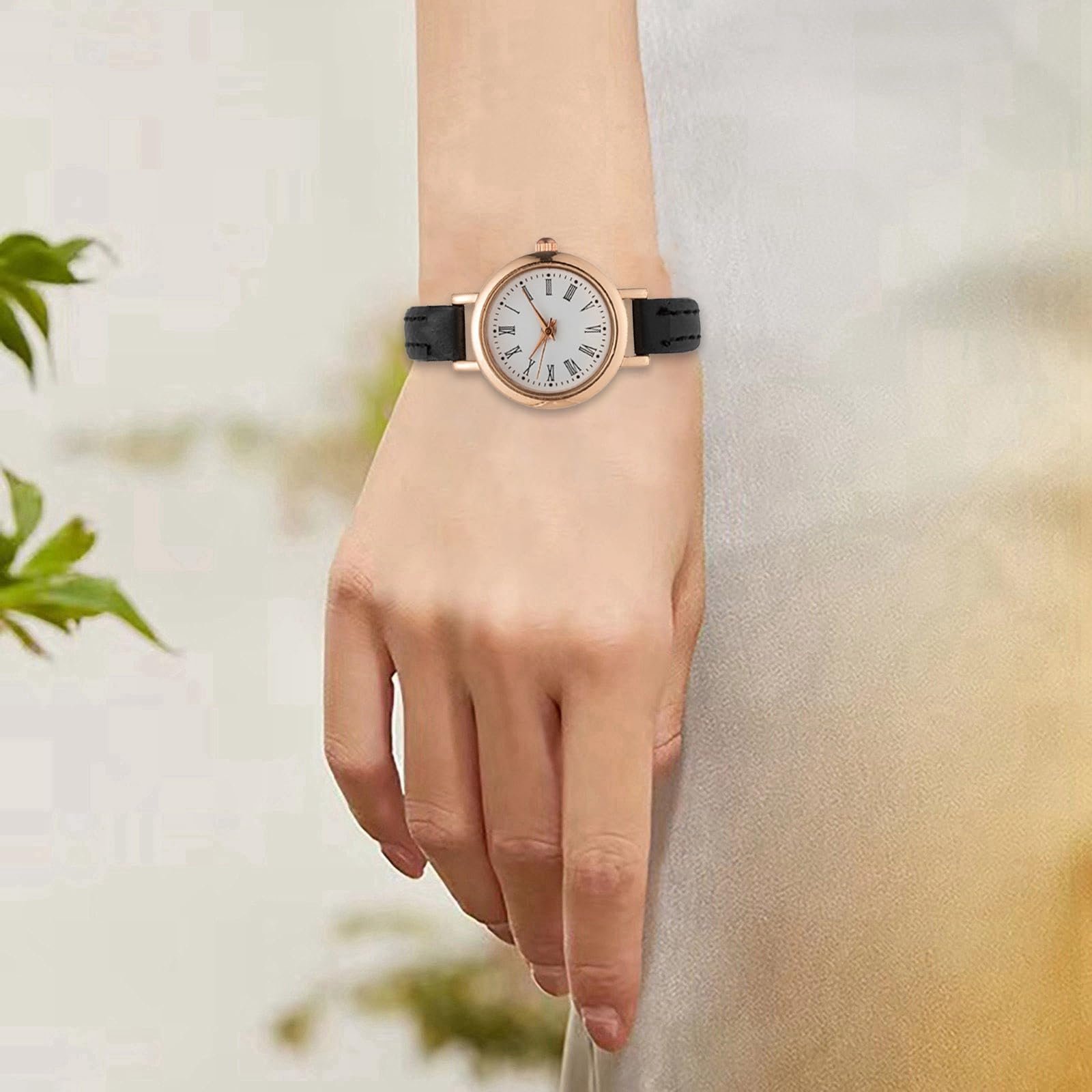 Классические Часы Generisch с Легкочитаемым Циферблатом и Стильным Ретро Браслетом Круглые Женские Ретро Часы с Маленьким Циферблатом, фото №4 Классические Часы Generisch с Легкочитаемым Циферблатом и Стильным Ретро Браслетом Круглые Женские Ретро Часы с Маленьким Циферблатом, фото №4