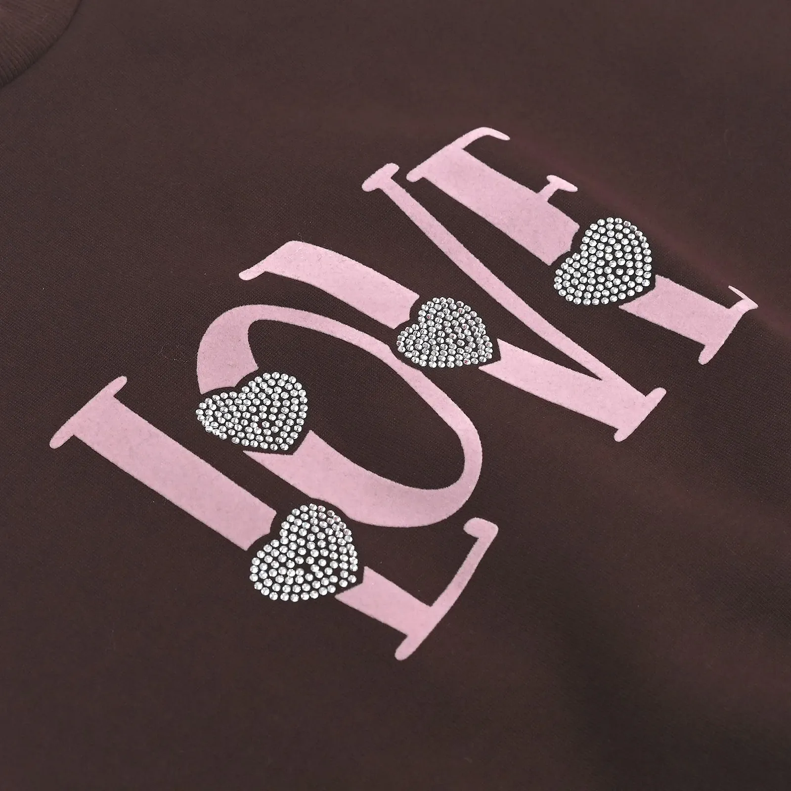 Світшот Sunny Fashion для дівчат, з принтом сердечка Love Heart з довгими рукавами, фото №3 Світшот Sunny Fashion для дівчат, з принтом сердечка Love Heart з довгими рукавами, фото №3