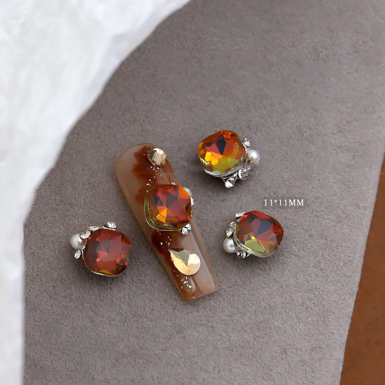 Аксесуари з смоли Elegantes,/пакет, витончені візерунки для прикраси, фото №4