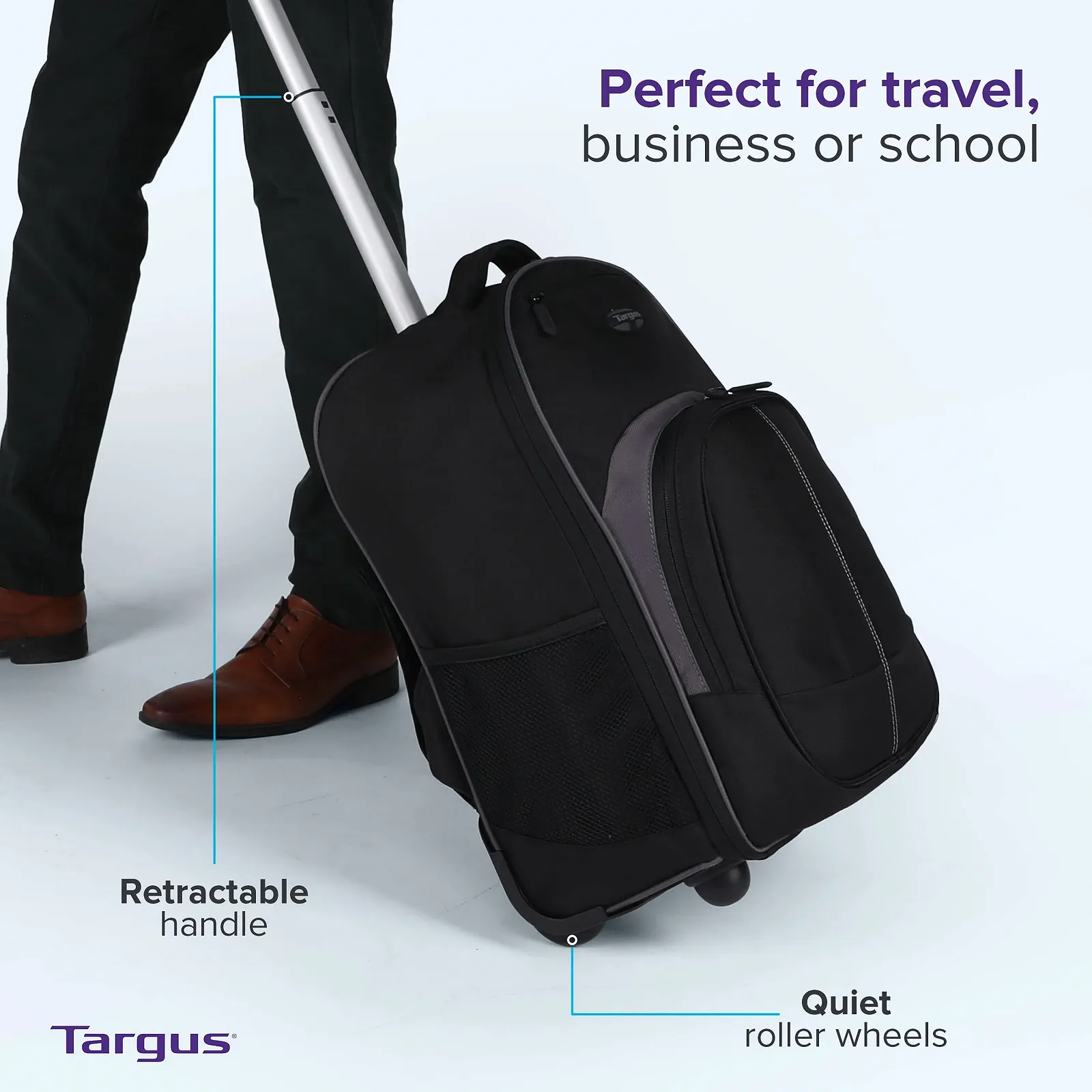 Рюкзак на колесах Targus TSB750US 16 inch Black, фото №7 Рюкзак на колесах Targus TSB750US 16 inch Black, фото №7