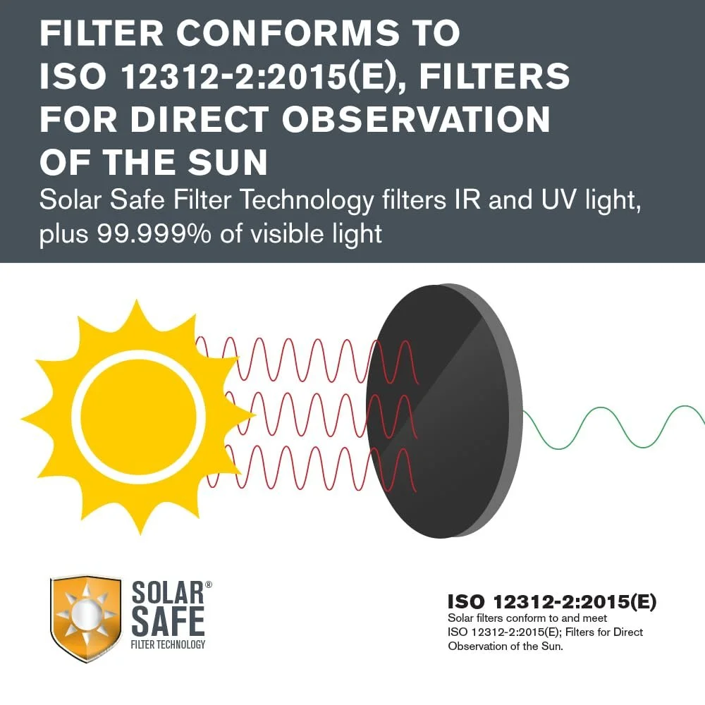 Бінокль Celestron EclipSmart Safe Solar Eclipse 12x50mm, фото №3