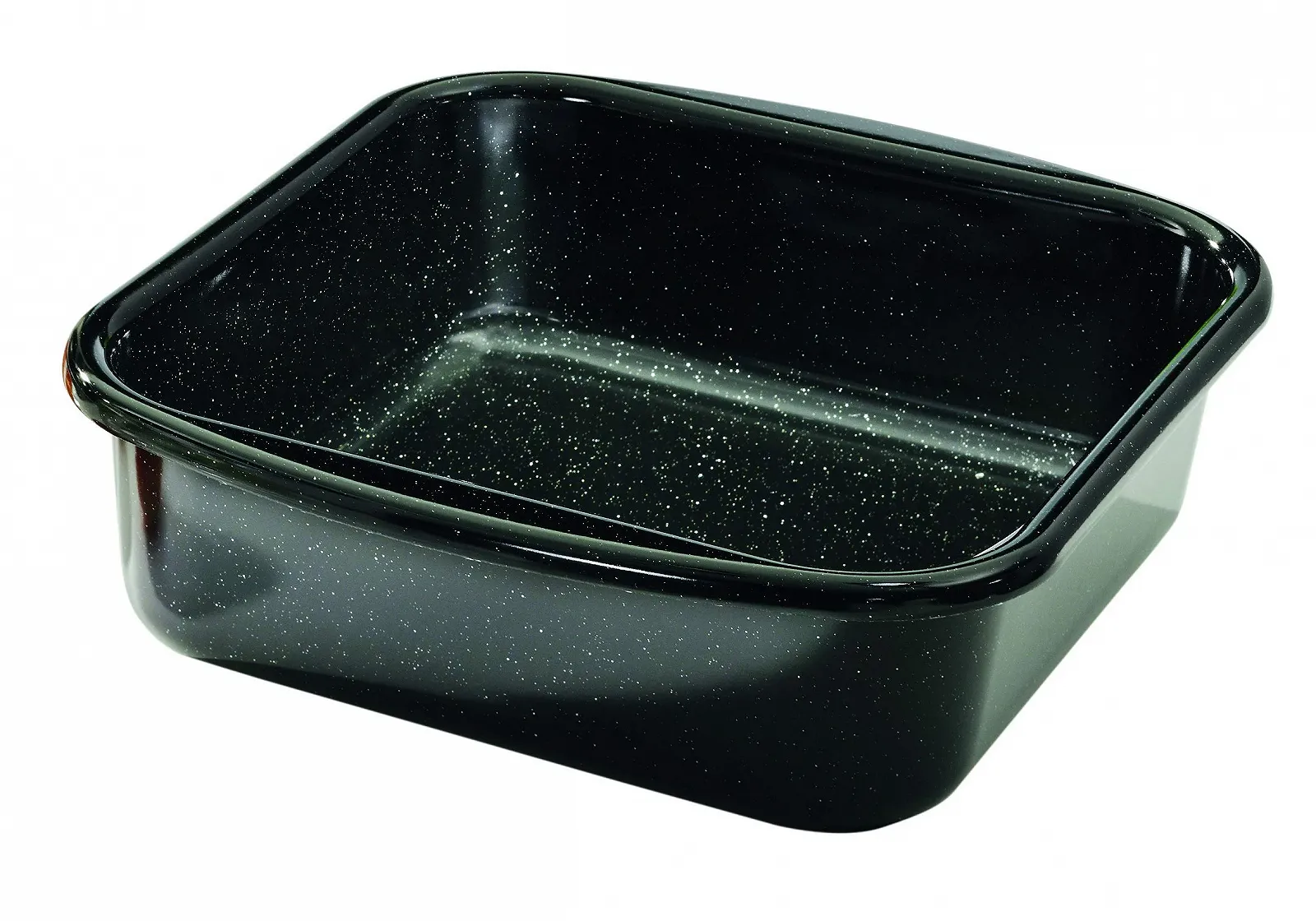 Мінісковорода для запікання Riess 0432-022 22 x 22 x 7.5 см емальована індукційна чорна, фото №1