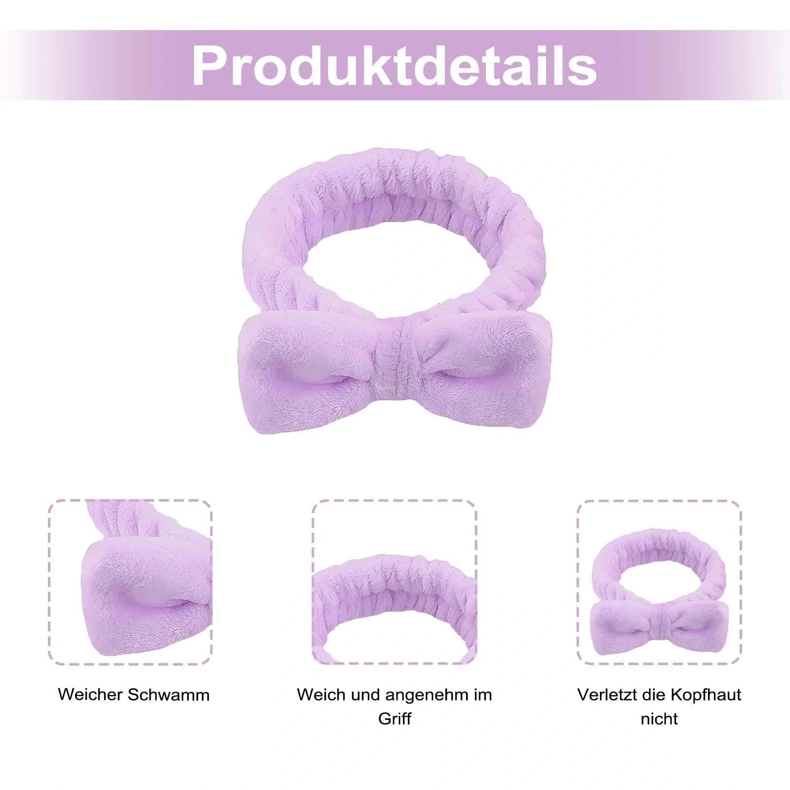 Набір косметичних пов'язок для волосся, фото №3