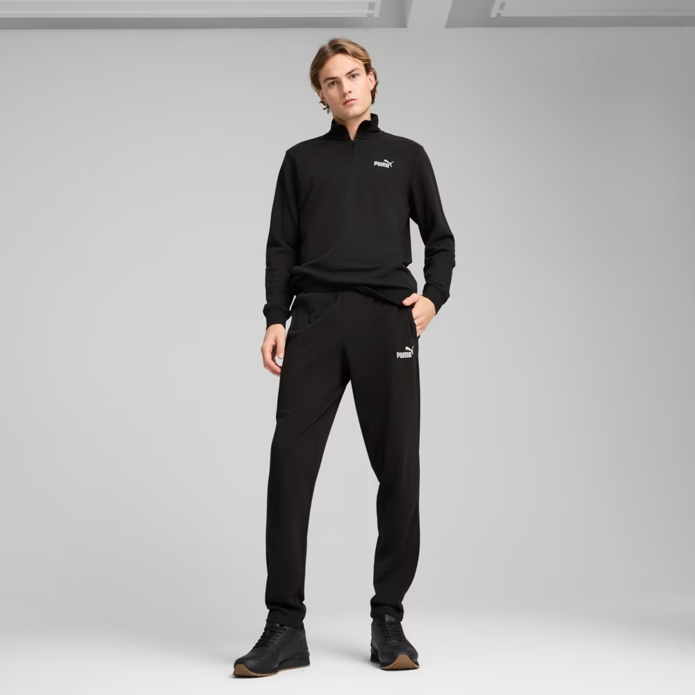 Штани ESS No. 1 Logo Jersey Pants 68262001 Puma Чорний 2XL, фото №3