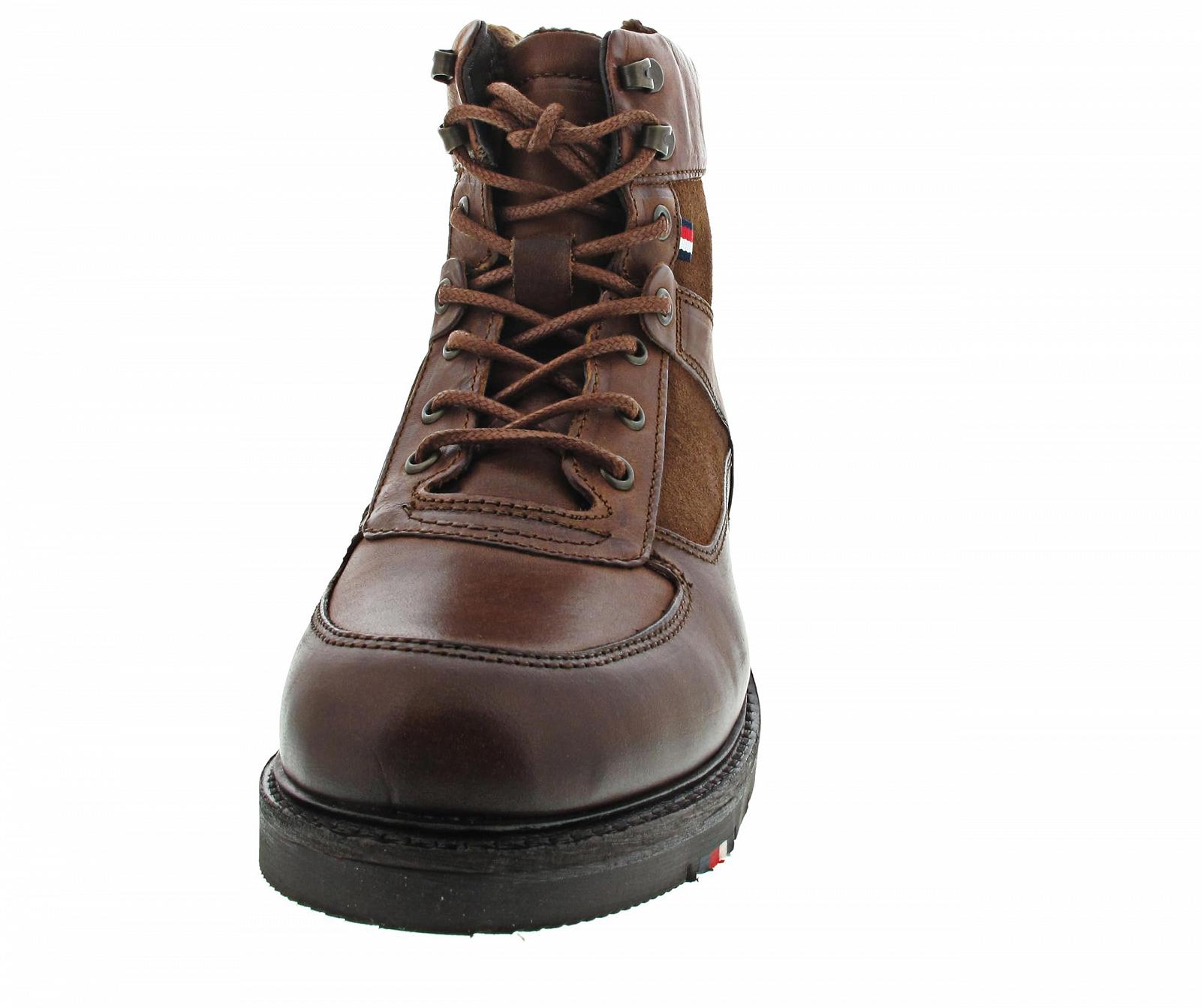 Черевики Tommy Hilfiger Warm Mix Lace Boot Коричневий (45), фото №4
