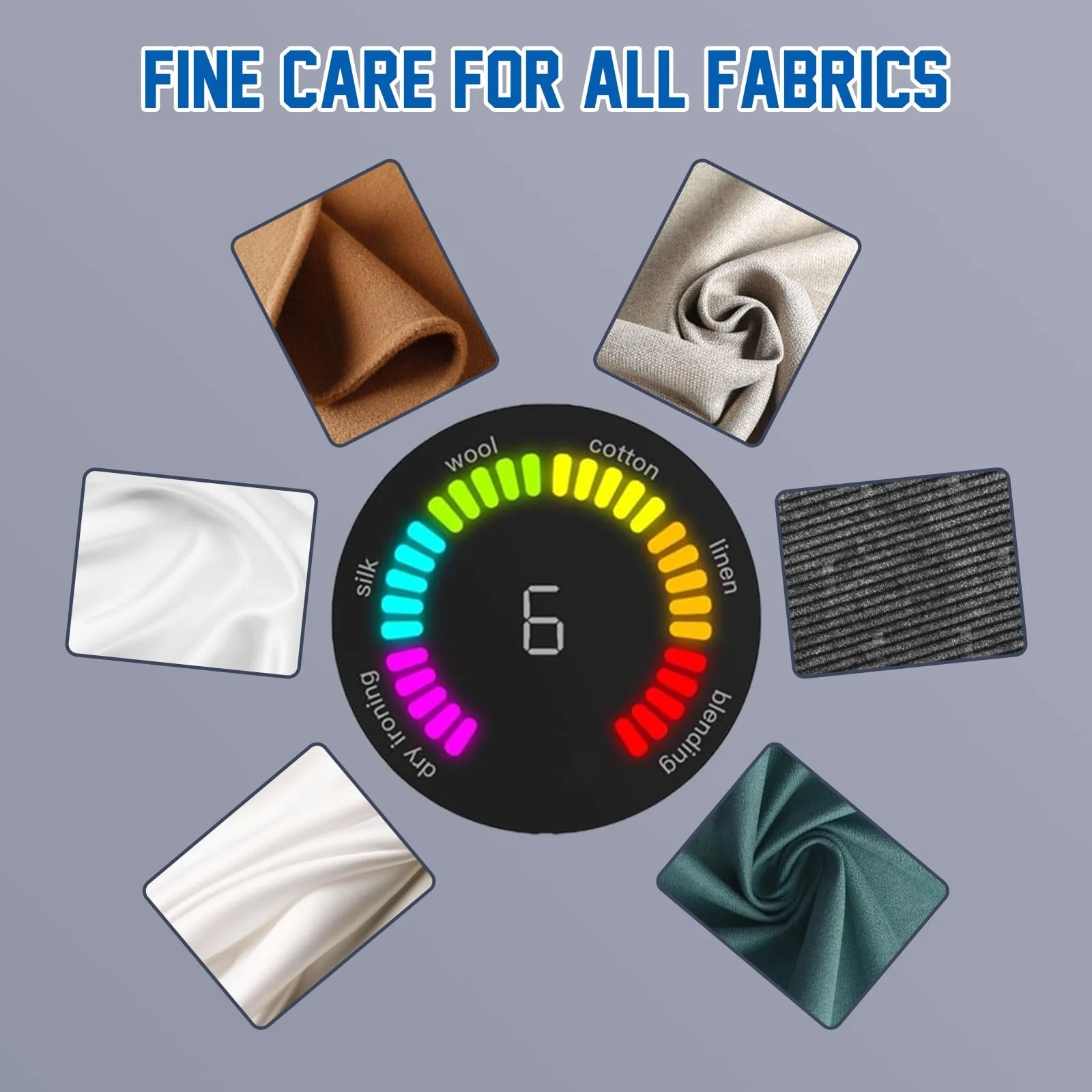 Портативный отпариватель Дорожный утюг 1200 Вт 120 мл 5 уровней пара, фото №5