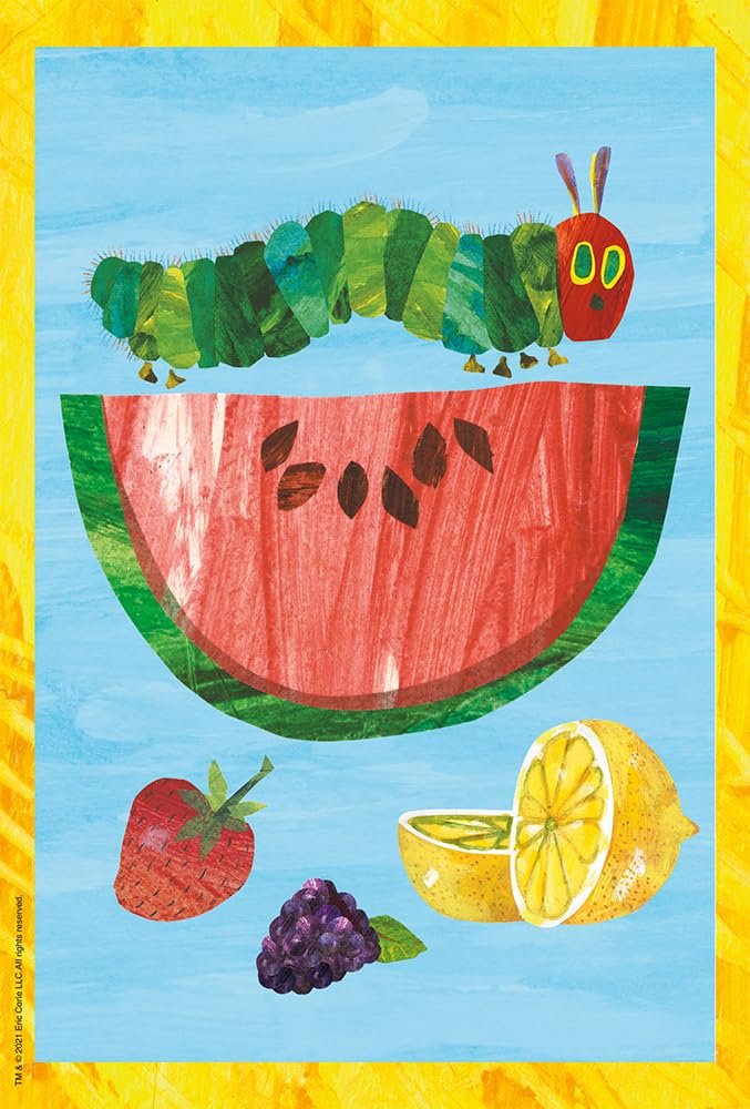 Детский пазл Schmidt Spiele Very Hungry Caterpillar Cocoon and Butterfly 3 x 24 элемента, фото №4