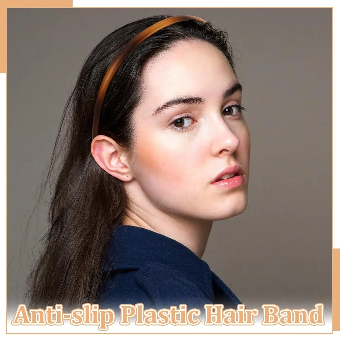 Жіночий обруч для волосся з зубцями акули, 6 штук, фото №4