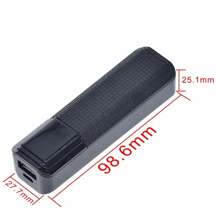 Корпус коробка для POWER BANK 18650 Черный, фото №6