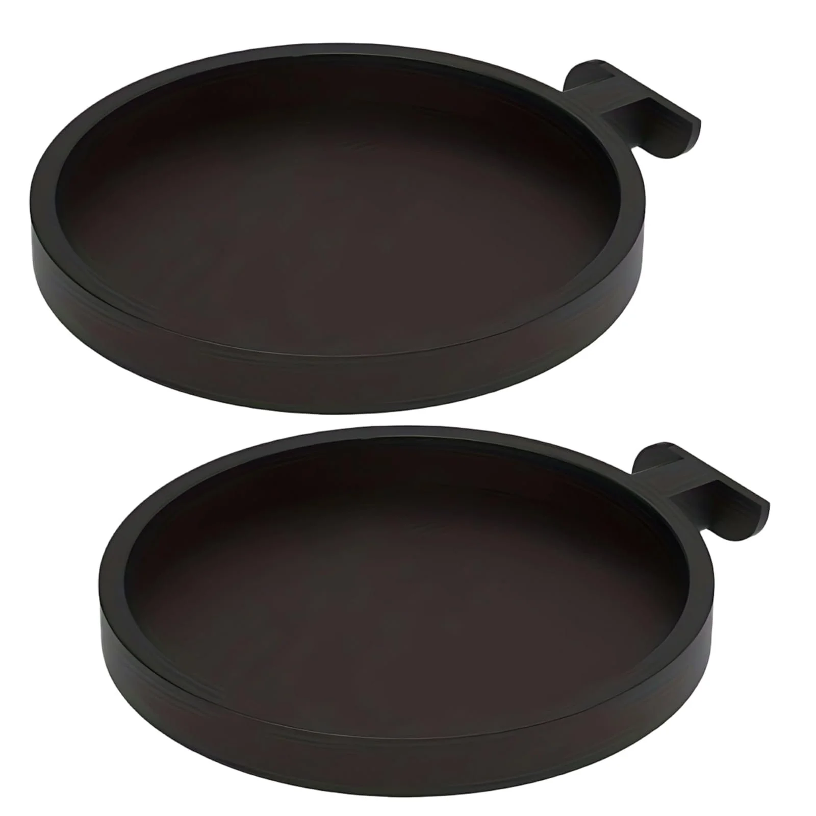 Держатели для цветочных горшков на акустические панели 2 шт. Черные, фото №1