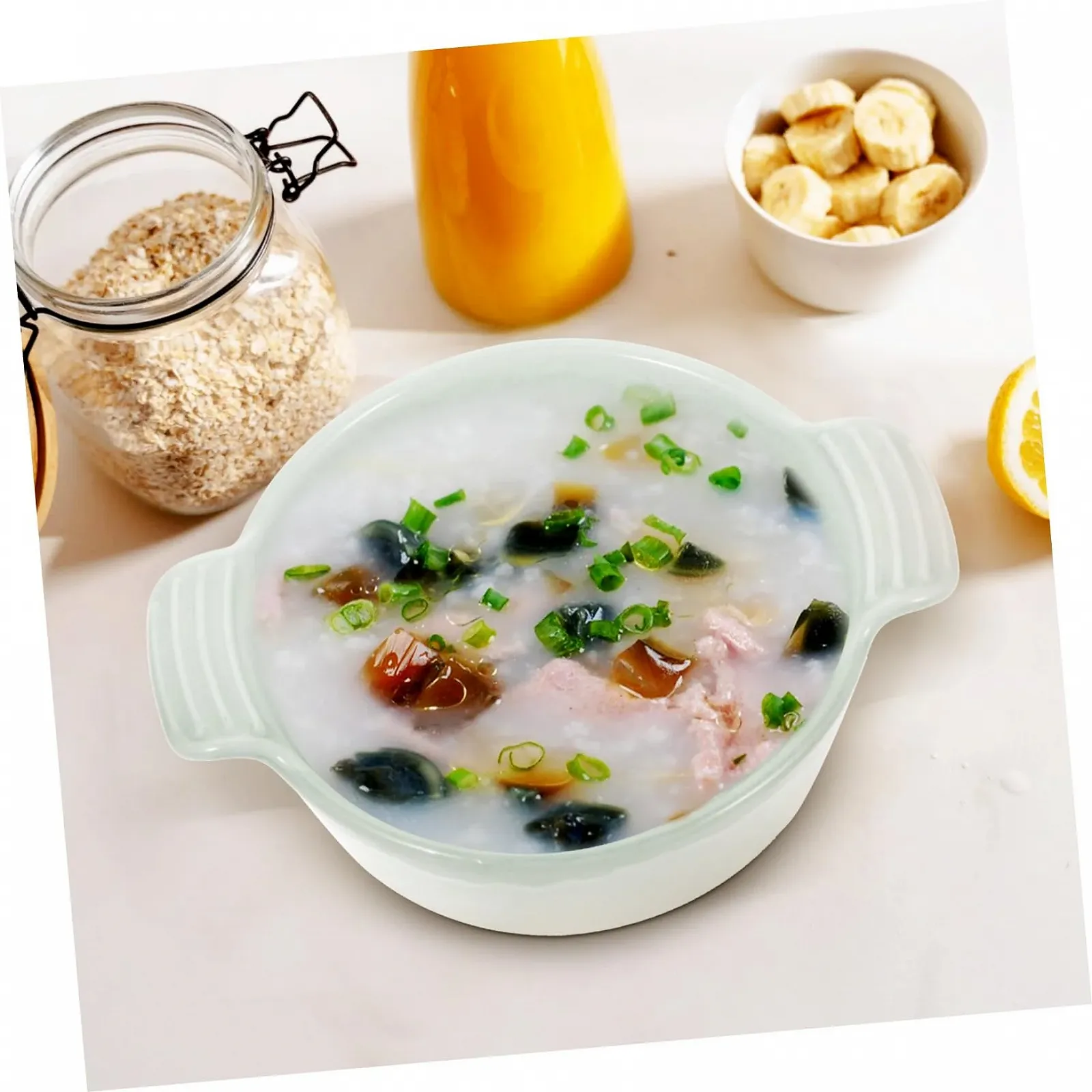 Форма для запекания iplusmile круглая керамическая с двумя ручками термостойкая, фото №7 Форма для запекания iplusmile круглая керамическая с двумя ручками термостойкая, фото №7