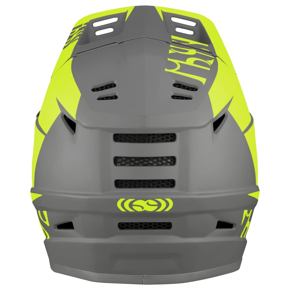 Шлем IXS Downhill XACT EVO MTB Lime-Graphite, фото №3