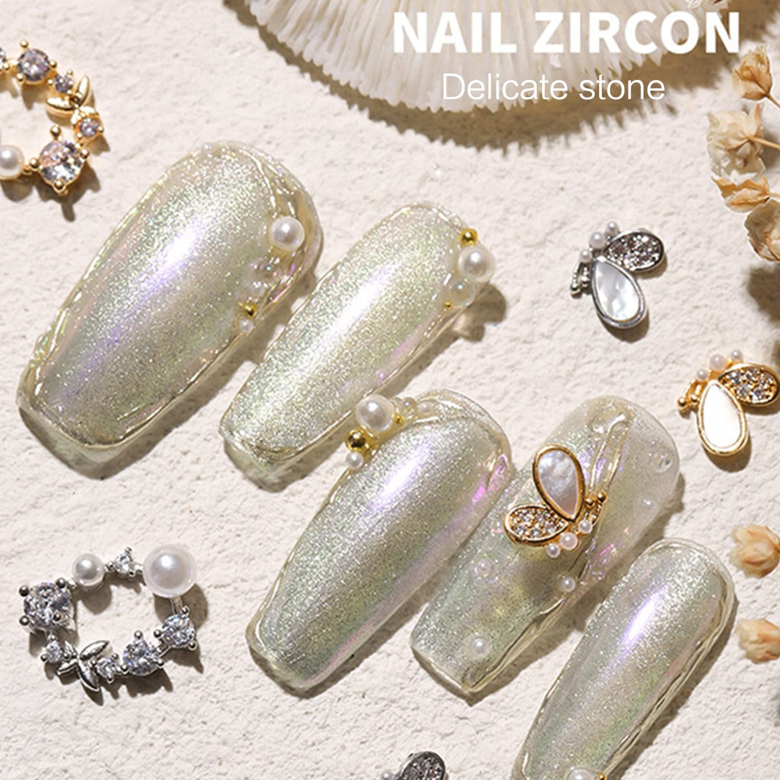 3D Декор для ногтей Корона Рождественская Искусственный хрусталь 3D Декор Металлические заклепки Ювелирные изделия, фото №8