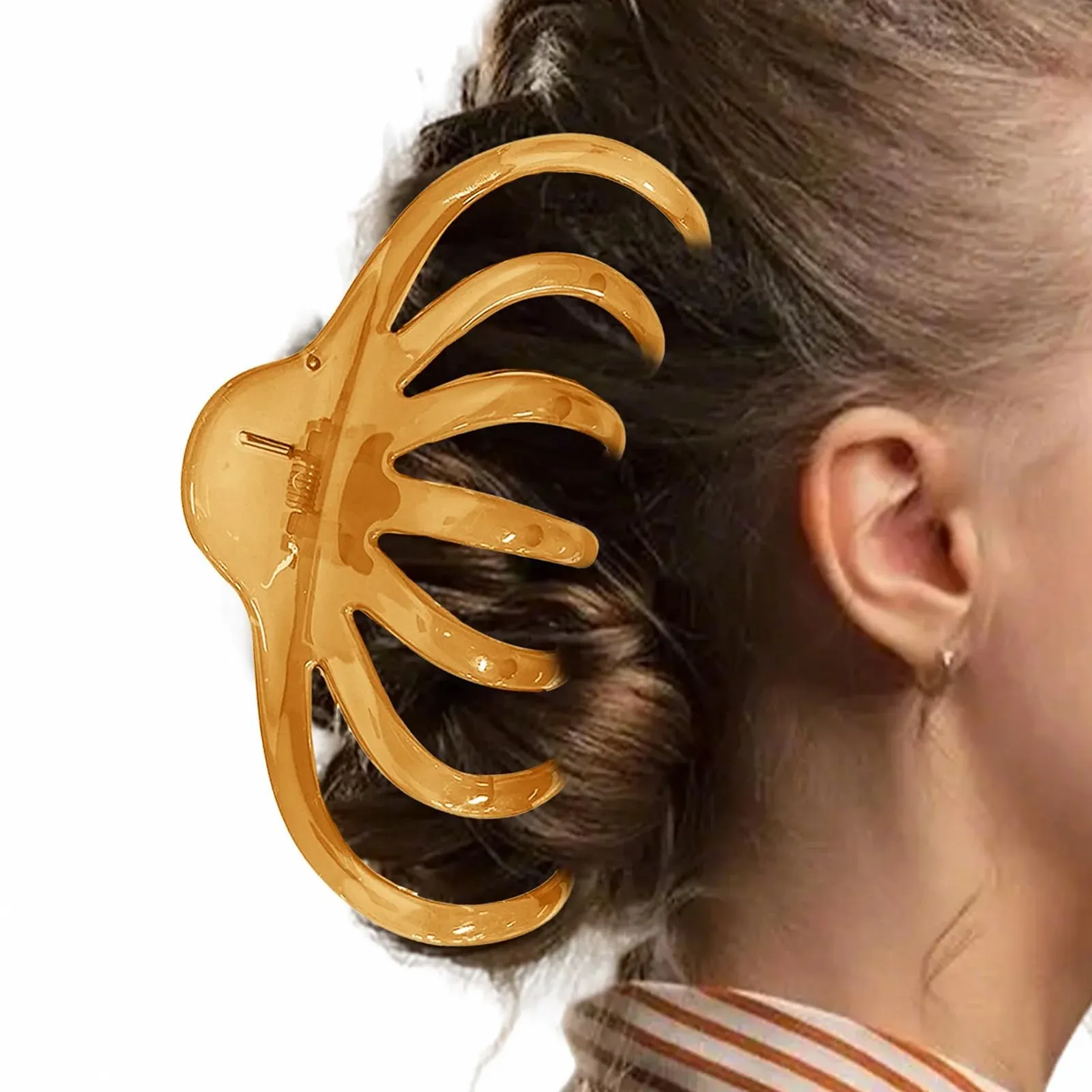 Краб для волос Без бренда Octopus Характеристики Большой Держатель для волос Цвет, фото №7