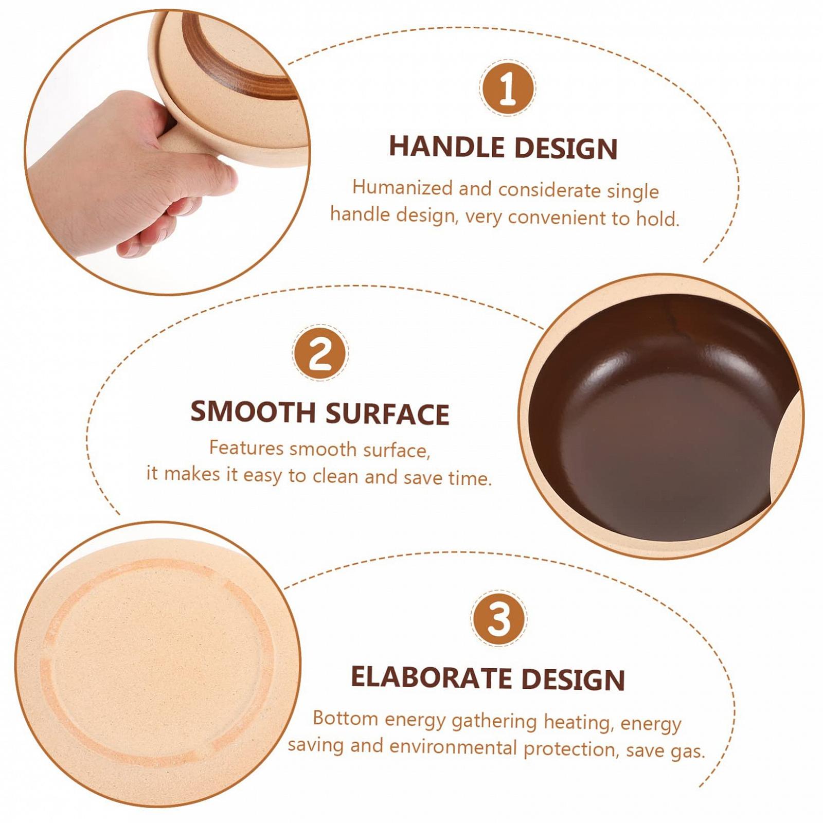 Ківш керамічний з кришкою та ручкою для супів та рису для духовки та плити, фото №8 Ківш керамічний з кришкою та ручкою для супів та рису для духовки та плити, фото №8