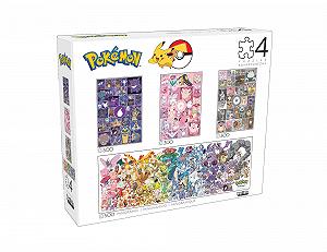 Набор пазлов Buffalo Games Pokemon Pokemon Multipack #2 26,7 x 20,7 дюйма - Фото 1