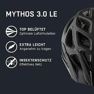 Шлем Alpina Mythos 3.0 Легкий, с оптимальной вентиляцией и регулировкой, с антибактериальной подкладкой для взрослых synthetic.ua - Фото 1