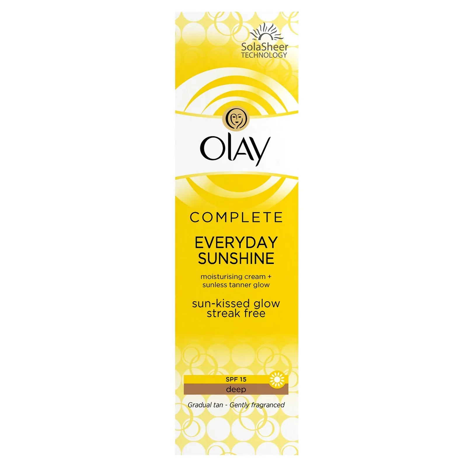 Зволожувальний крем Olay Essentials Complete Care Everyday Sunshine Deep Sun-Kissed Glow, фото №3 Зволожувальний крем Olay Essentials Complete Care Everyday Sunshine Deep Sun-Kissed Glow, фото №3