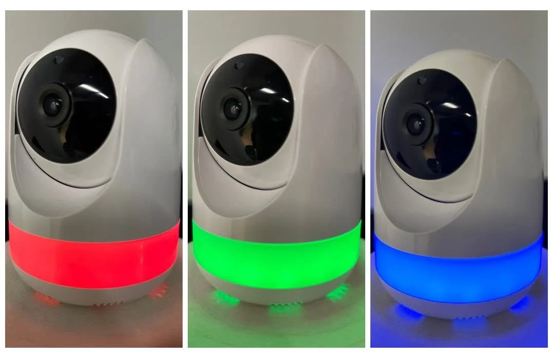 Додаткова камера для відеоняні Babysense MaxView Two-Way Talkback Night Vision RGB Night Light, фото №2