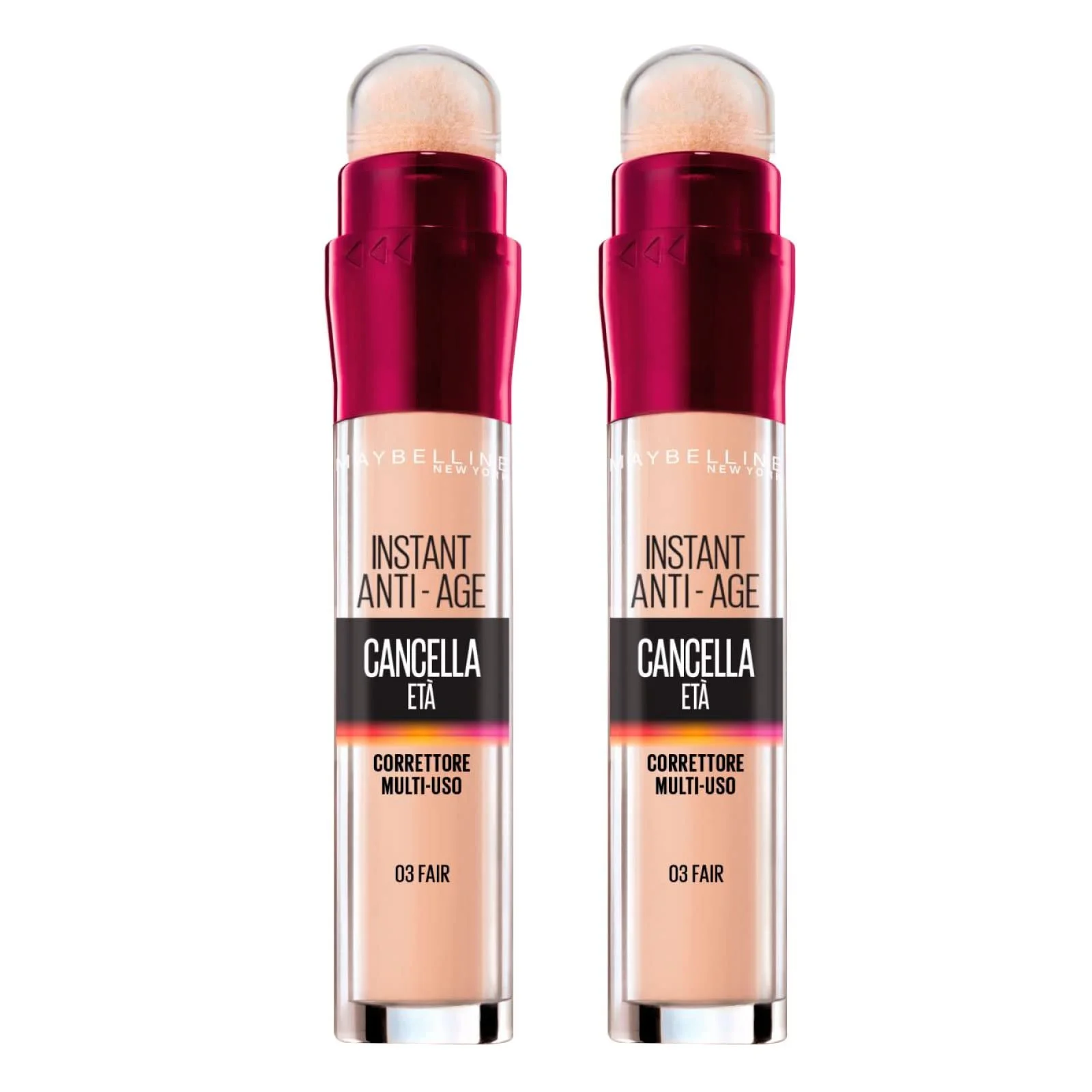Консилер Maybelline New York Il Canceller Age Corrector Multipurpose Liquid Colour 03 Fair (2 шт), фото №1