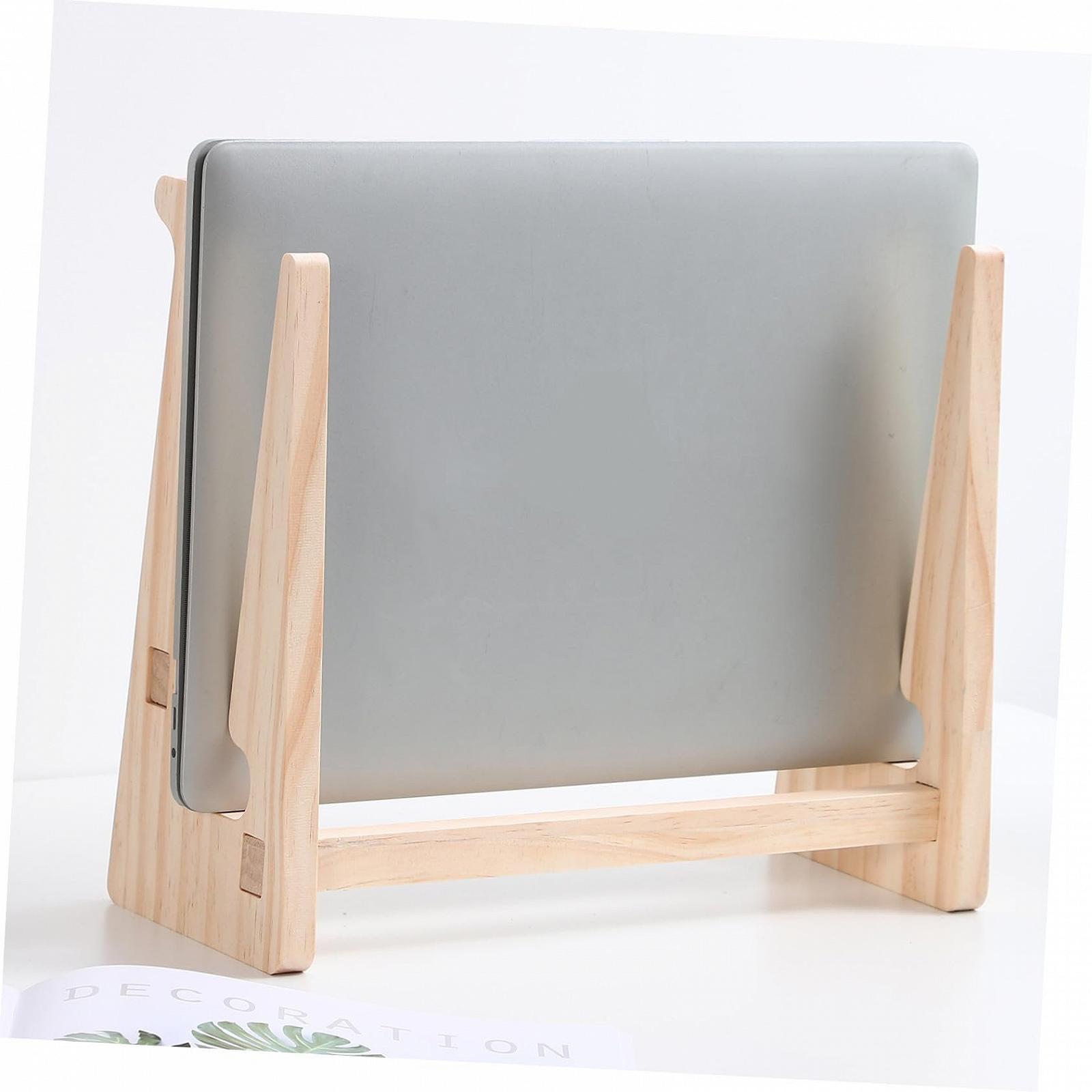 Эргономичная Деревянная Подставка для Ноутбука с Вентиляцией, фото №4