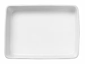 Форма для запікання ASA 36 x 26 x 7.5 см Прямокутна Біла глянцева synthetic.ua - Фото 1