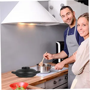 Каструля-сотейник керамічна антипригарна європейська для бібімпапу та щоденного використання synthetic.ua - Фото 1