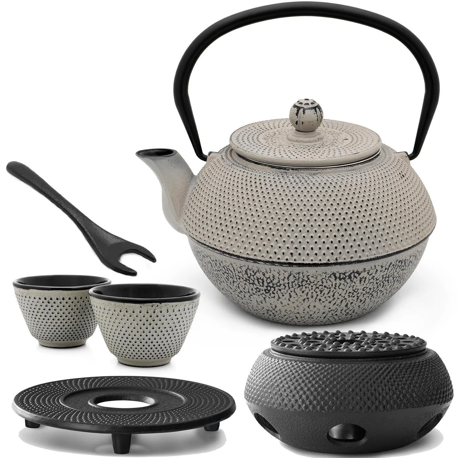 Чайник Чавунний Asia 1.1 літра Сірий, фото №1 Чайник Чавунний Asia 1.1 літра Сірий, фото №1