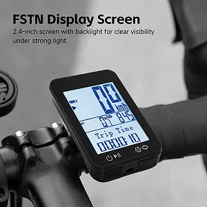 Велокомп'ютер GPS IPX7 Rainproof 2.4" FSTN Display Odometer Speedometer ціна на synthetic.ua - Фото 1 Велокомп'ютер GPS IPX7 Rainproof 2.4" FSTN Display Odometer Speedometer synthetic.ua - Фото 1