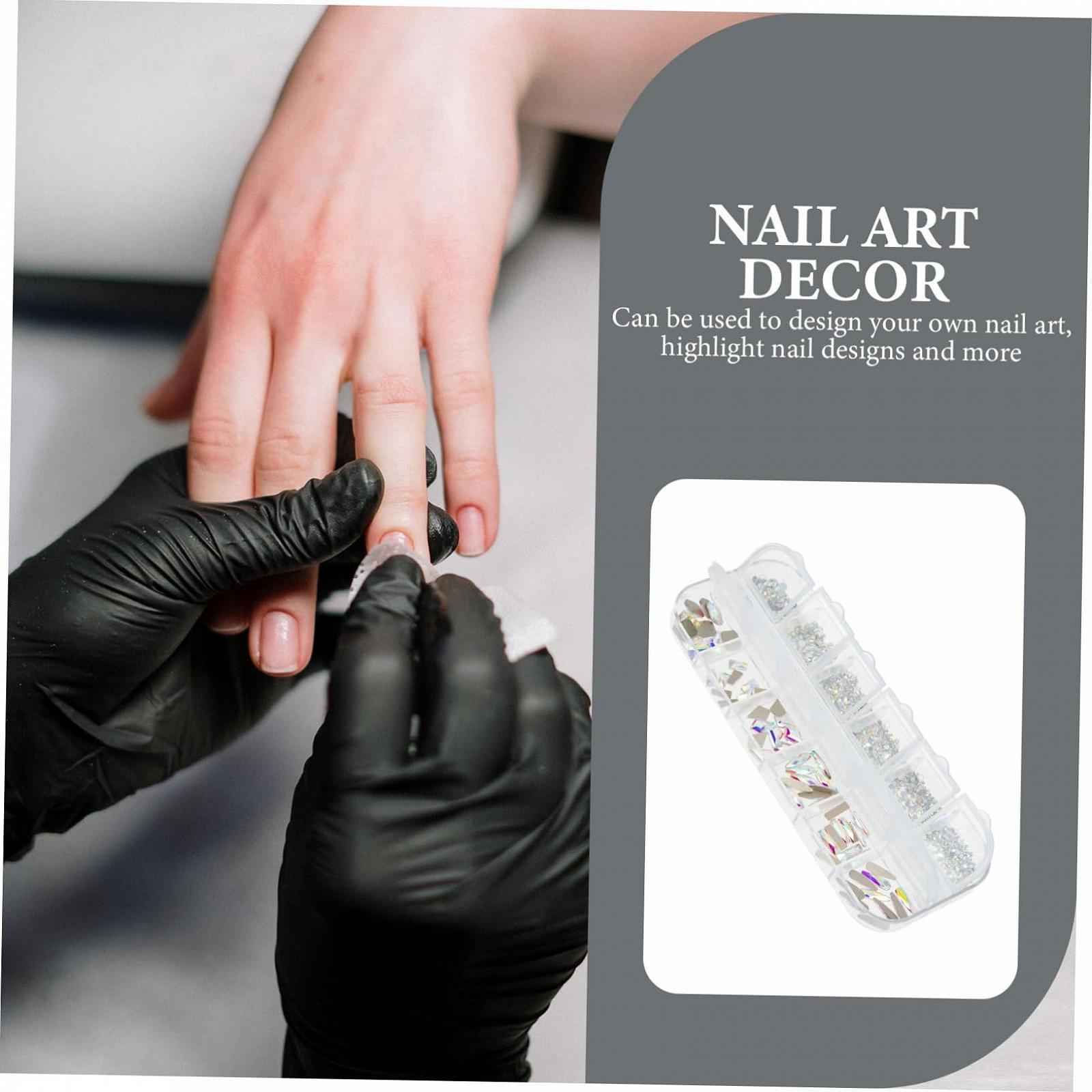 Діаманти для нігтів Healvian DIY, орнаменти, фото №5