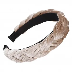 Обруч Lyguy Плетеный Вручную Широкий Этнический Для Девушек synthetic.ua - Фото 1