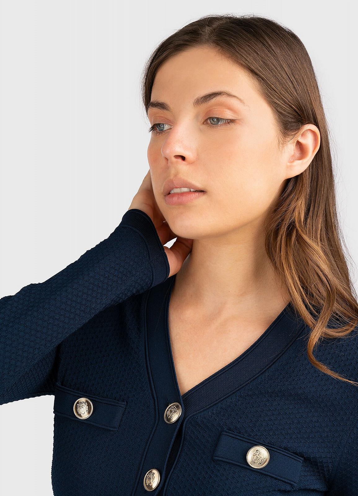 Жіночий кардіган Guess by Marciano ORIONE Темно-синій - M, фото №2