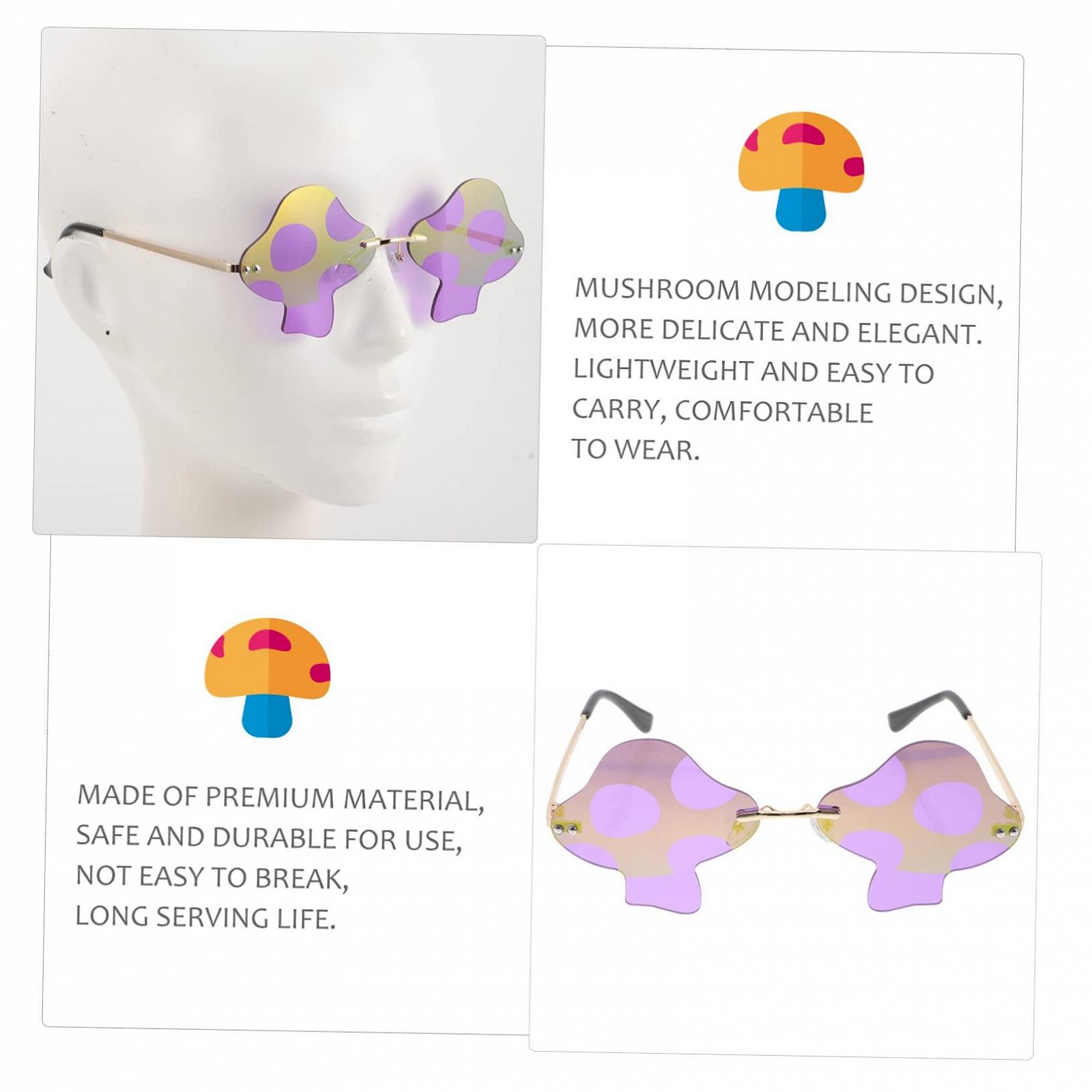 Сонцезахисні окуляри LIFKOME У формі гриба Різні кольори, фото №6