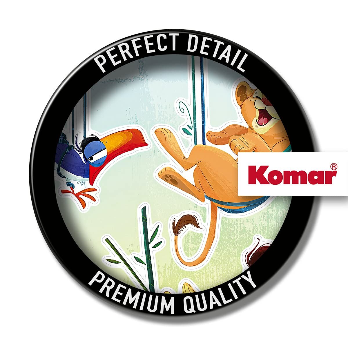 Наклейка на стену Komar Disney Lion King Relax 14105h 50 x 70 см 3 части Simba Nala, фото №4