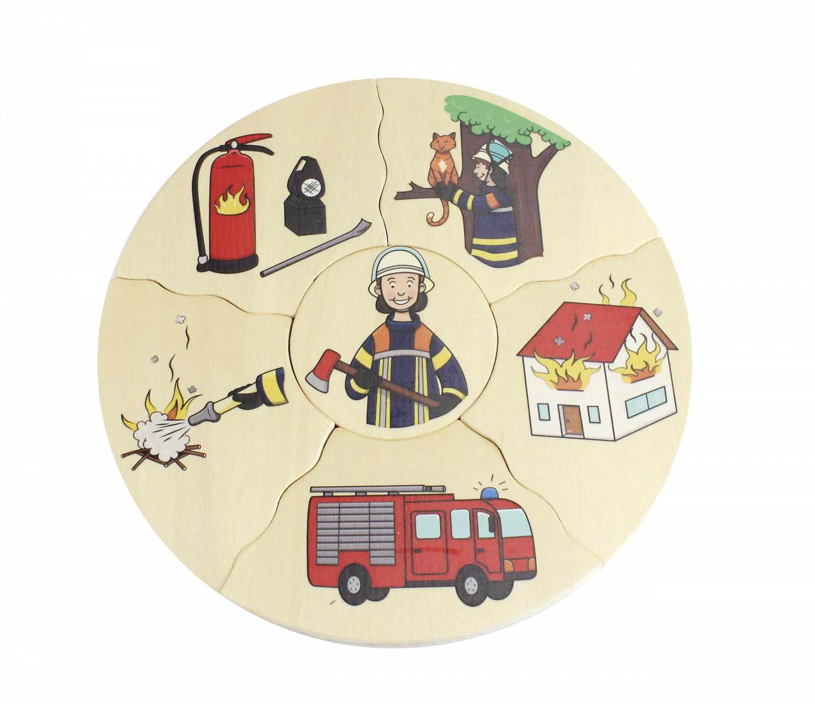 Пазл Beleduc Humanico Occupations 30 деталей в деревянной коробке от 4 лет, фото №8