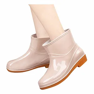 Сапоги Wellington Мужские Полувысокие Дождевые synthetic.ua - Фото 1