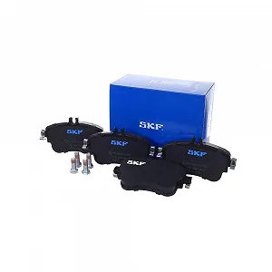 Комплект гальмівних колодок, дискове гальмо SKF VKBP 80099 для MERCEDES-BENZ передня вісь - Фото 1
